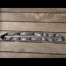 Flicken auf dem Schlauch zeugen von Angriffen der Karkassendrahtstücke